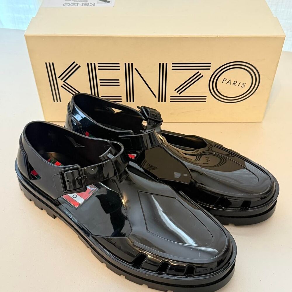 Kenzo Men's Black Sandals